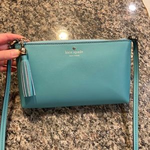 Kate Spade Ivy Street Amy Crossbody Bag in Stone Blue. No tags but never used.